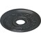 Ekena Millwork Genevieve Ceiling Medallion (Fits Canopies up to 3 1/2"), 16 1/8"OD x 3 1/2"ID x 7/8"P, Pewter CM16GNPES - alternate 3